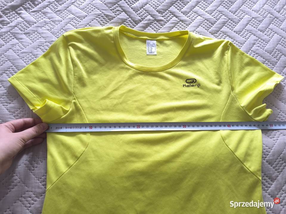 NEONnowa żółta bluzka Kalenji Decathlon Moda i Styl lubelskie Biała Podlaska