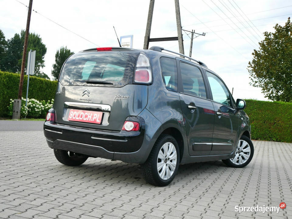 Citroen C3 Picasso FL 12PT 110 Eu6 Exclusive Zarejestrowany w Polsce Goczałkowice-Zdrój sprzedam