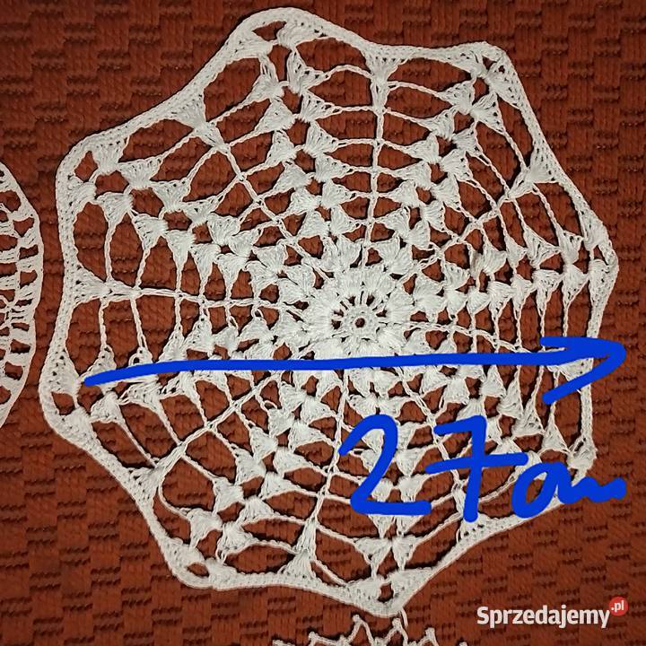 serwetki szydełkowe małopolskie Bukowno
