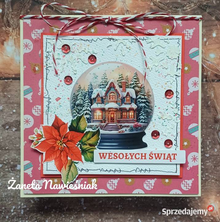Święta kartki świąteczne różne wzory Mszana Dolna