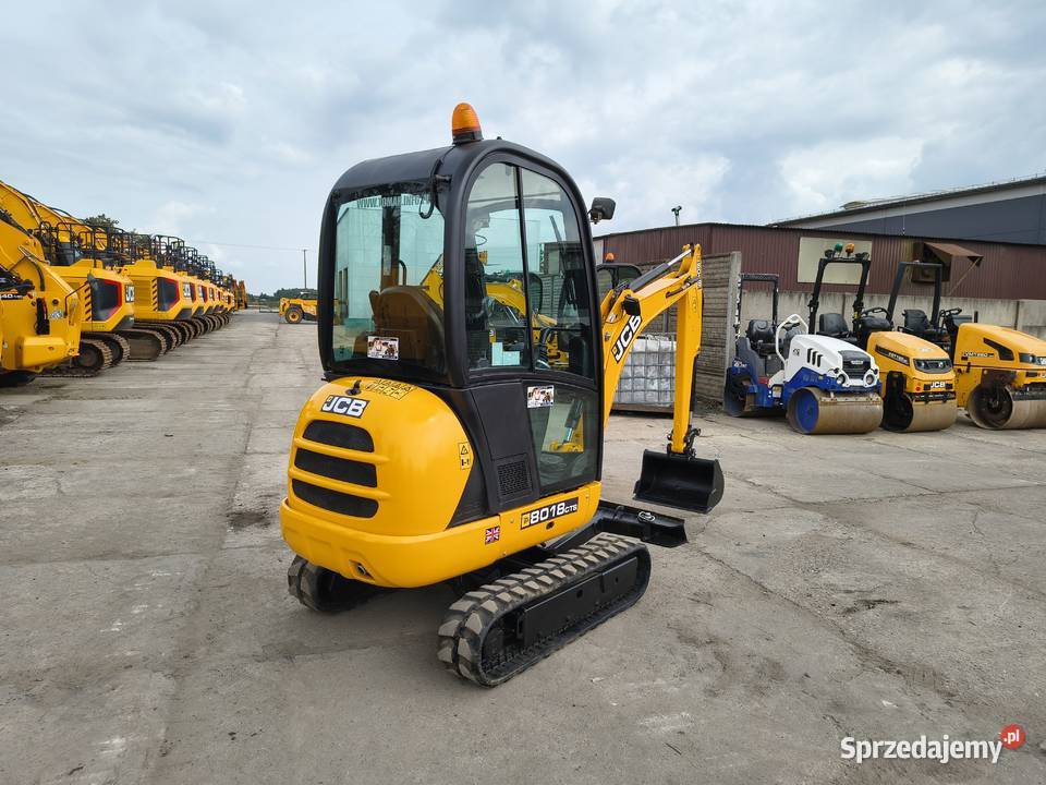MINIKOPARKA GASIENICOWA 18 TONY JCB 8018 CAT Krotoszyn