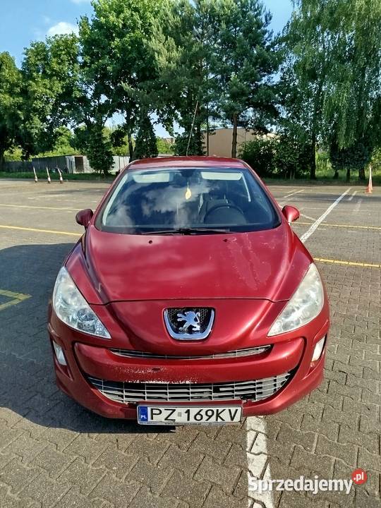 Peugeot 308 16Hdi 90 2008r ASR (kontrola trakcji) wielkopolskie sprzedam