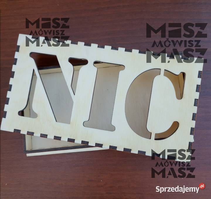 udełko na kasę hajs pieniądze Mikołaja otwierane Racot