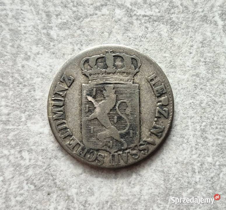 44 NIEMCY srebro 6 Krajcarów 1828 r Wola Kruszyńska