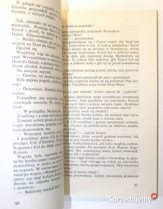 G Rebuffat Opowieści z Chamonix Warszawa