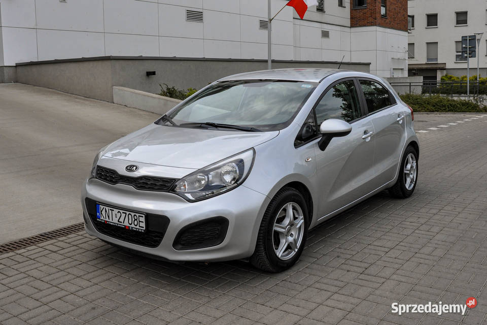 Kia Rio 12 2012 r Bezwypadkowy Wrocław