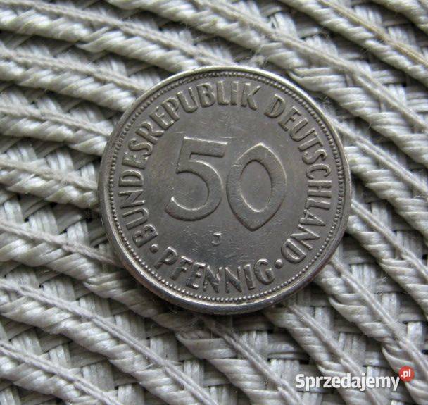 Niemcy 50 Pfenig 1969r J Numizmatyka