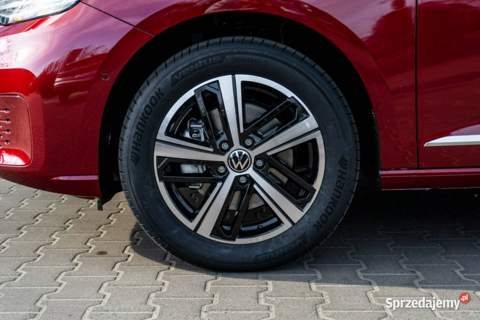 Volkswagen Caddy Style 20 TDI 122 DSG V 2020 czerwony łódzkie Łódź