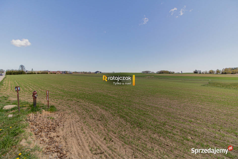 Działka Otomino Górna 1100m2 utwardzona