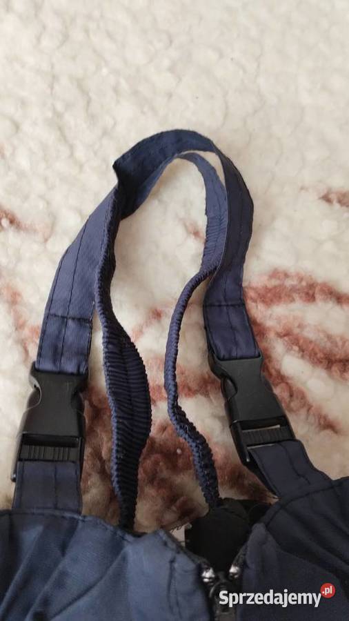 spodnie ocieplane rozmiar 110 kolor ciemny Poznań