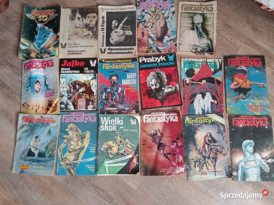Kolekcja czasopisma FANTASTYKA i Fikcję i Fakty Czasopisma Zawiercie sprzedam