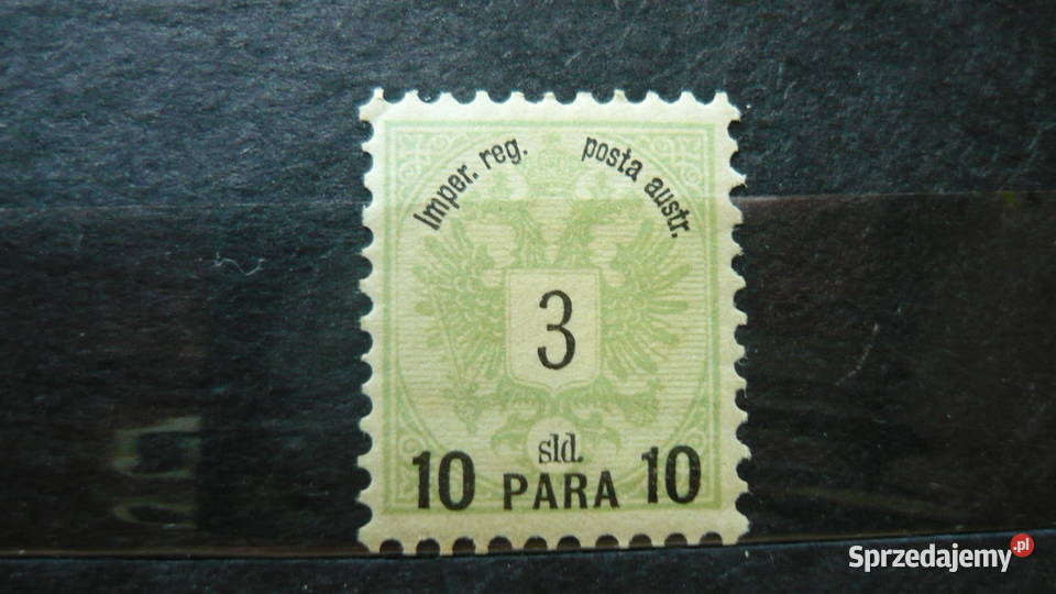 Znaczki 10 PARA Antyki, Sztuka, Kolekcje Myszków