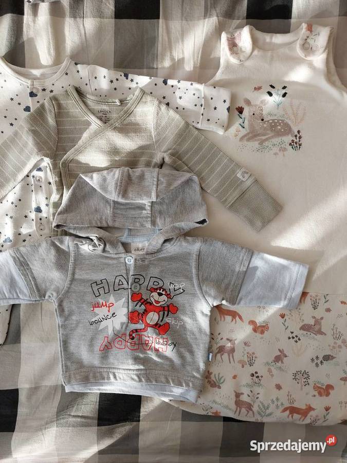 Ubranka niemowlęcia rozmiar 56 ponad 50 Komplety i zestawy podlaskie Łomża