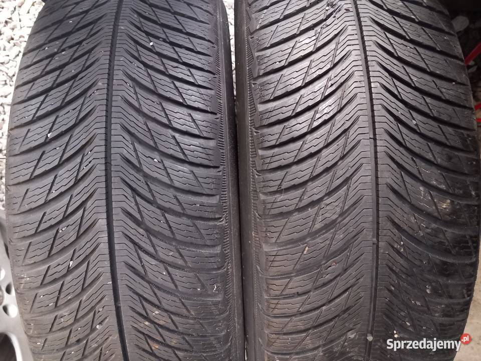 Sprzedam opony zimowe Michelin 22560 18tki zima Motoryzacja śląskie