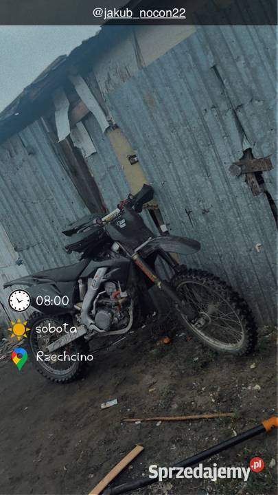 Honda crf 250r nieuszkodzony