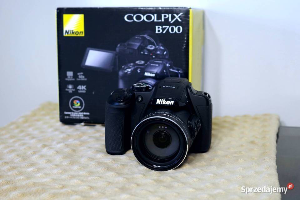 Nikon Coolpix B700 20 Mpix60x optzoom4KRAW Pabianice sprzedam