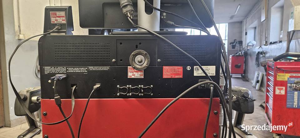 Geometria kół Hunter PA100 Głowice DSP 708 Ownia