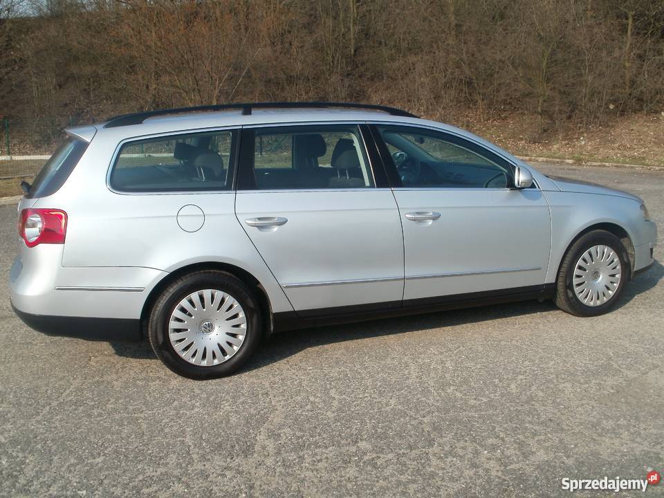VW PASSAT 20 TDI KOMBI STAN B SREBRNY METALIK Kombi opolskie Kędzierzyn-Koźle