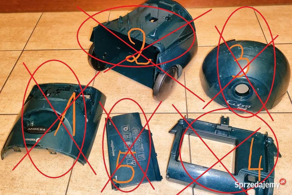 Zelmer Cobra 2000 2010 NA CZĘŚCI