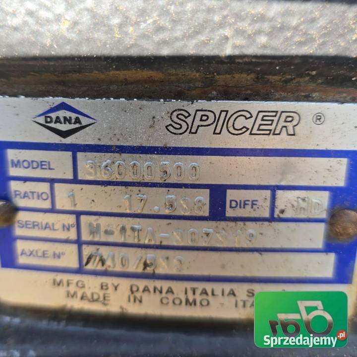 OŚ PRZEDNIA 740532 Dana V36000500 Valtra T150 Wilkowo sprzedam