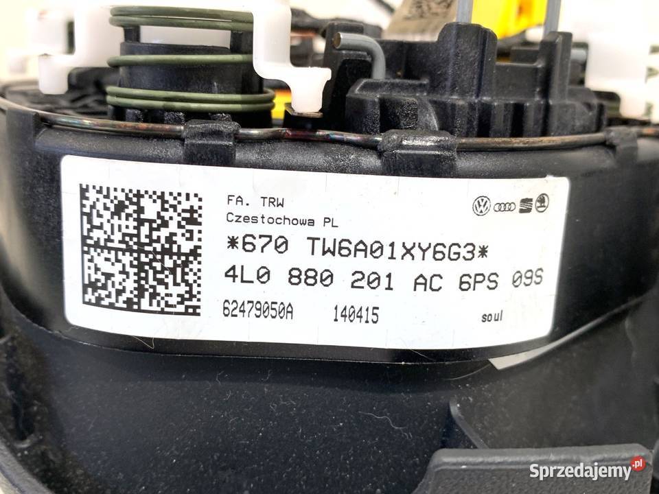 KOKPIT PODUSZKI KOMPLET AUDI Q7 4L 4L0880201AC