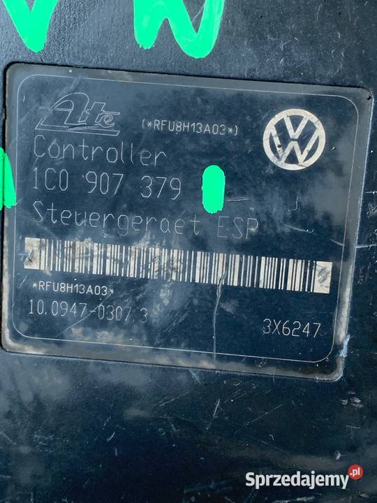 ABS VW wiele modeli 1C0907379 6X0614517 osobowe Margonin