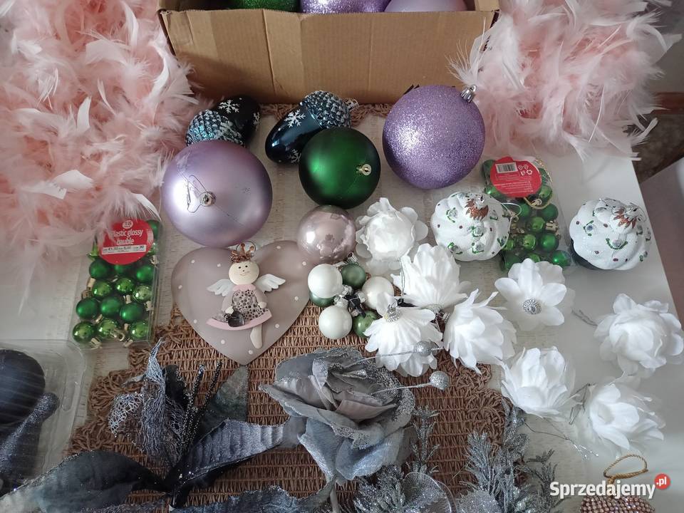 Zestaw bombek i ozdób świątecznych Poznań sprzedam