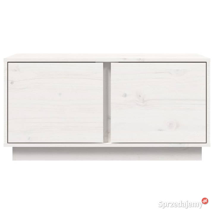 Stolik kawowy biały 80x50x40 lite drewno sosnowe mazowieckie Warszawa
