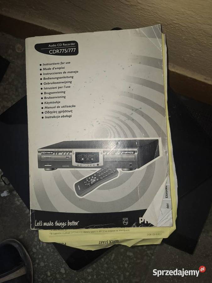 Denon amplituner Sony BluRay Philips podwójna Koszalin sprzedam