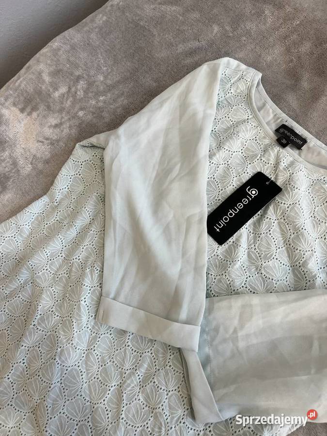 Bluzka błękitna turkusowa niebieska Greenpoint Bluzki i koszule podkarpackie Jasło sprzedam