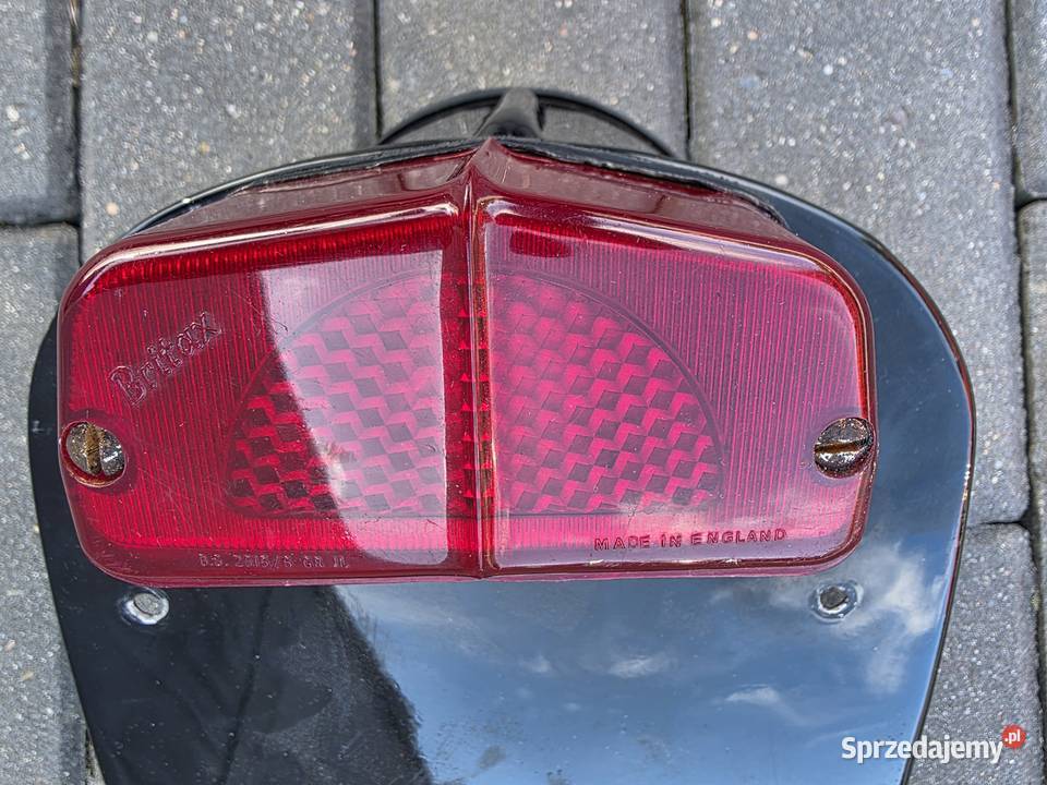 Lampa tylna z mocowanie tablicy BSA Turek sprzedam