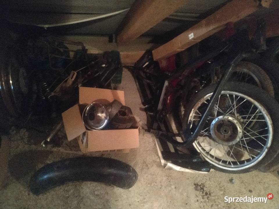 Części wsk 125 175 rama koła silnik