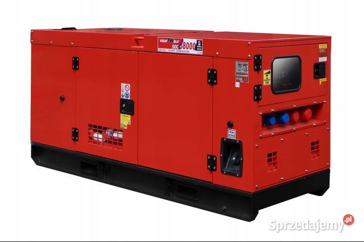 AGREGAT GENERATOR PRĄDOTWÓRCZY 38kVA WYCISZONY Ząbkowice Śląskie