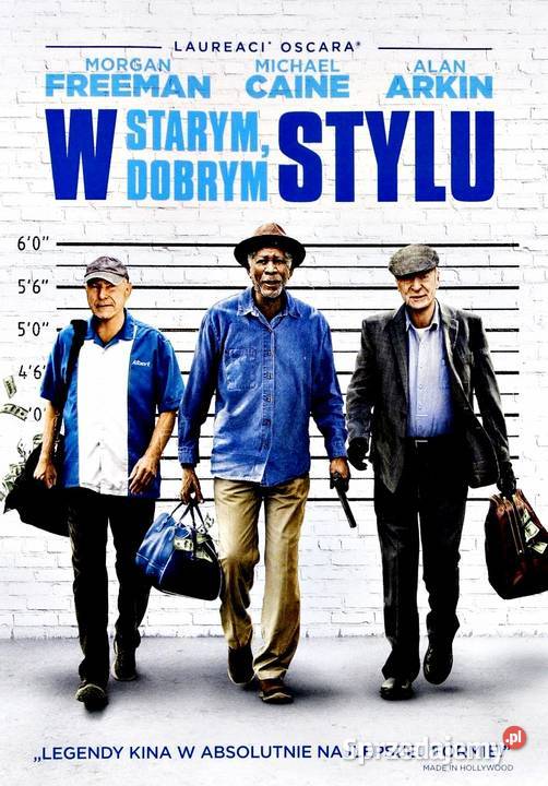 W STARYM STYLU MORGAN FREEMAN 1 płyta Kalisz