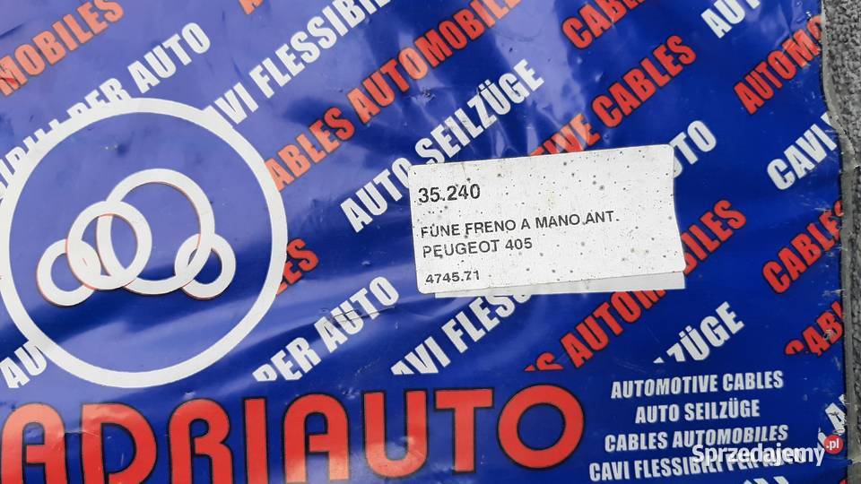 LINKA PODNOSZENIA MASKI NOWA PEUGEOT 405 Pozostałe Zamość sprzedam