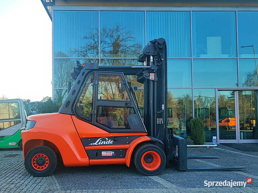Wózek widłowy Linde H80D02900 duplex 405 m Wózki widłowe Kęty