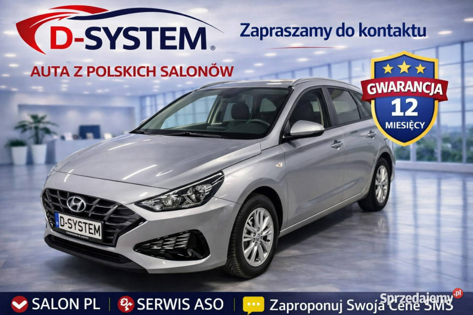 Hyundai i30 2023 Salon Polska 1Właściciel garażowany podlaskie Białystok