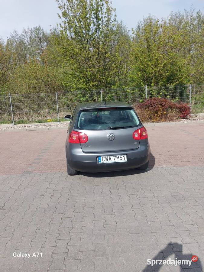 Sprzedam vw golf 5 2007vrok 19 disel Wąbrzeźno
