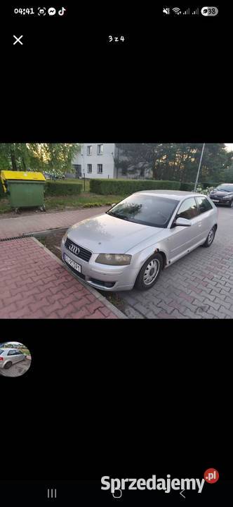 Audi a3 16 gaz krótko oplaty elektryczne szyby Dębe Wielkie