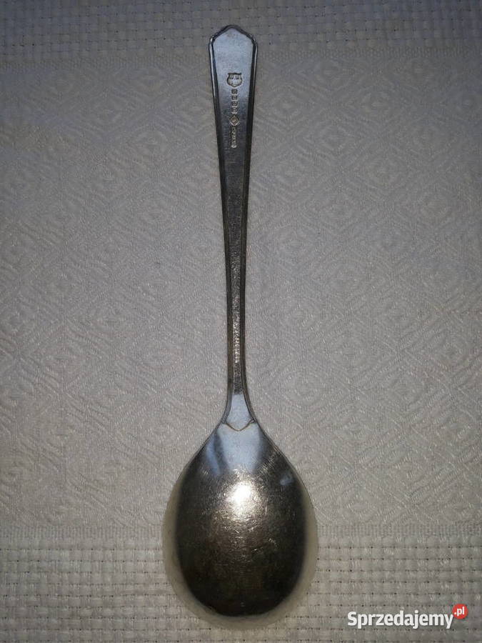 posrebrzana łyżka stołowa do ziemniaków cudeńko Pozostałe Gdańsk