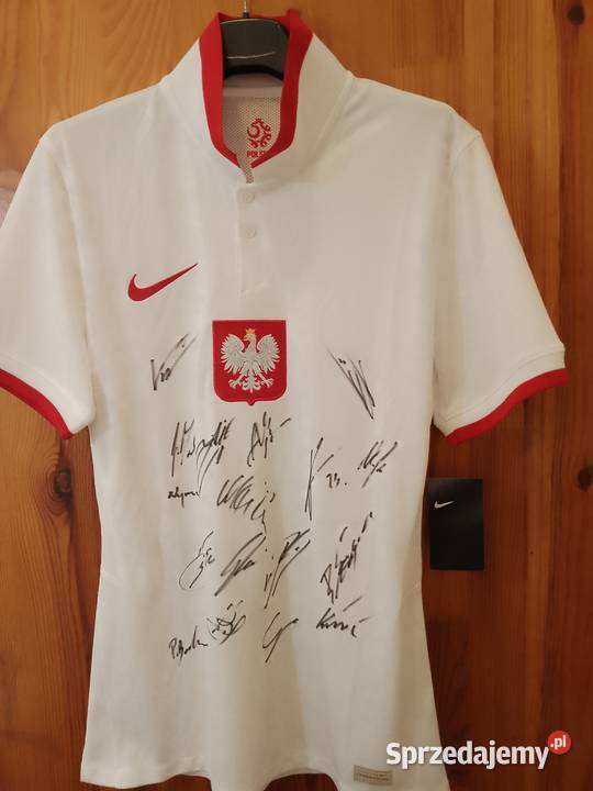 Koszulka Nike z autografami reprezentacji Polski Warszawa sprzedam