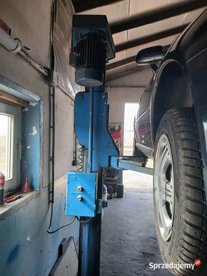 Podnośnik dwukolumnowy kujawsko-pomorskie Lubraniec sprzedam