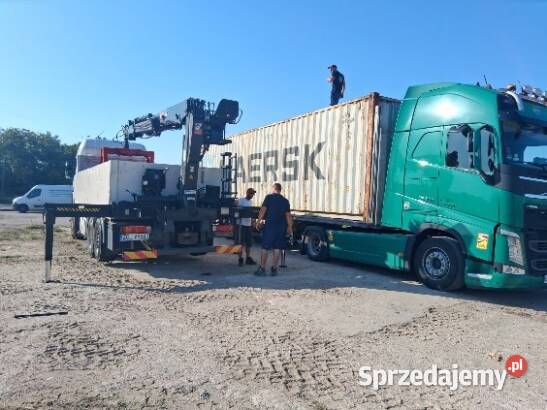 Kontener 40HC używany magazyn transport Biznes i Przemysł Ogrodzieniec