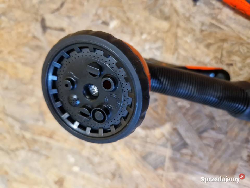 Zraszacz pistoletowy regulowany 8funkcyjny Głogowa