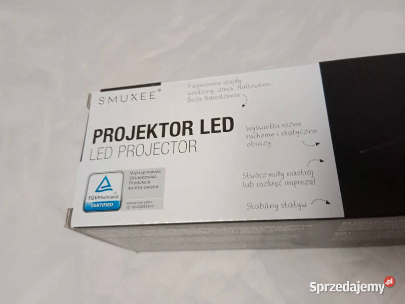Projektor LED 4 slajdy ruchome święta urodziny Pozostałe Elektronika podlaskie Łomża