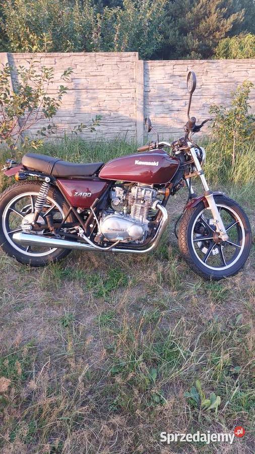 Kawasaki z 400 brat style Motoryzacja łódzkie Andrespol