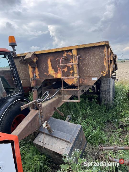 Przyczepa tandem resor nieuszkodzony