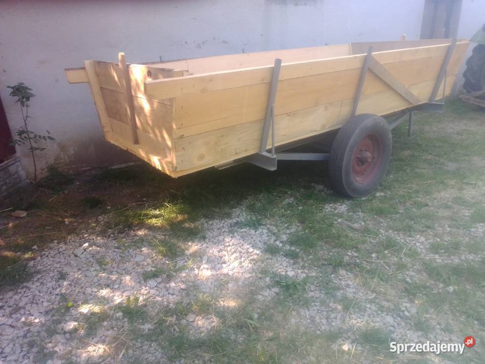 przyczepa 1 osiowa sam Przyczepy rolnicze Dąbrowa Tarnowska