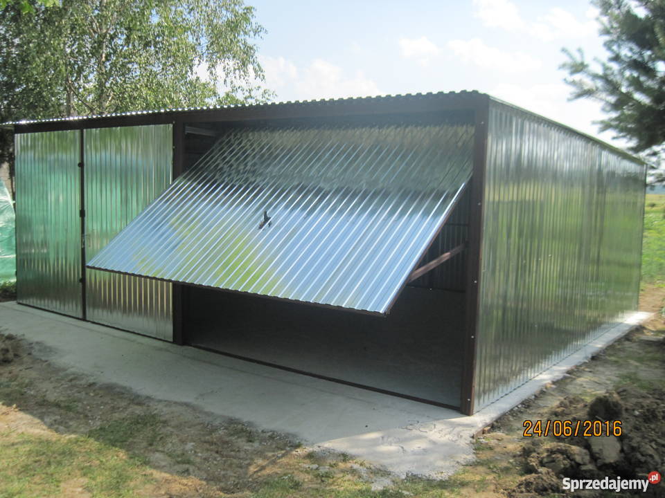 Sprzedam garaż blaszany blaszak 3x4 4x5 4x6 5x6 67zł/m2 Jabłonki sprzedam