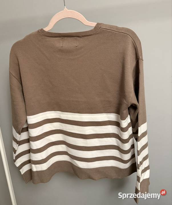 Sweter Pieces rozmiar S długi rękaw Paski mazowieckie Warszawa